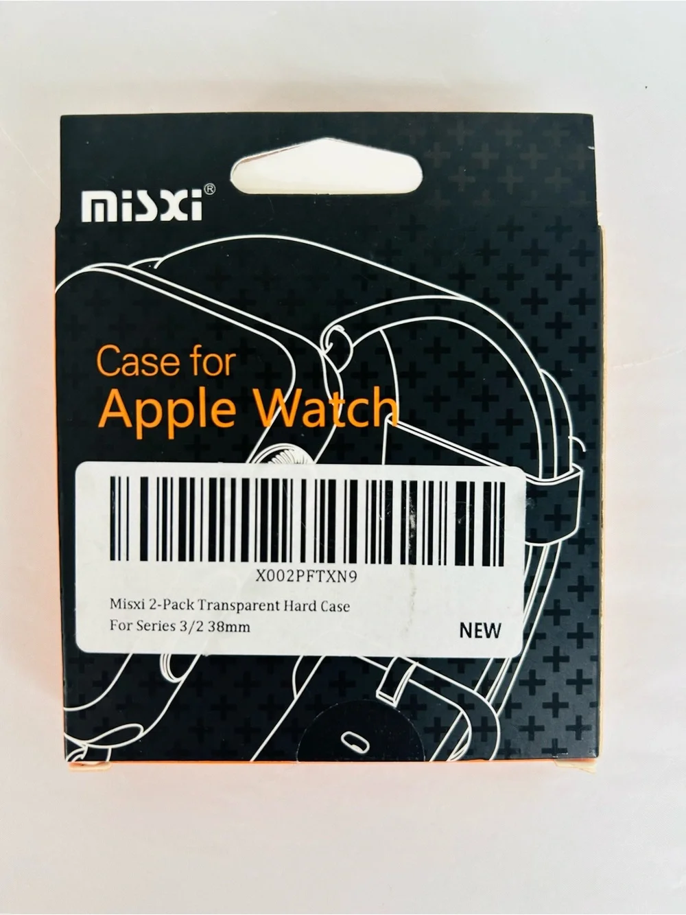 Clear protective Case for Apple Watch 2pack-series 2/3